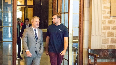 Lideremos presenta sus propuestas al alcalde de Barcelona Jaume Collboni para reducir la burocracia