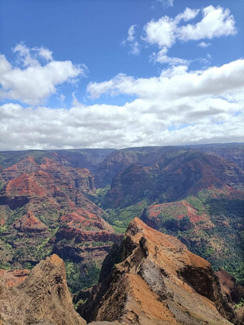 El Cañón de Waimea es uno de los mayores reclamos de la isla de Kauai