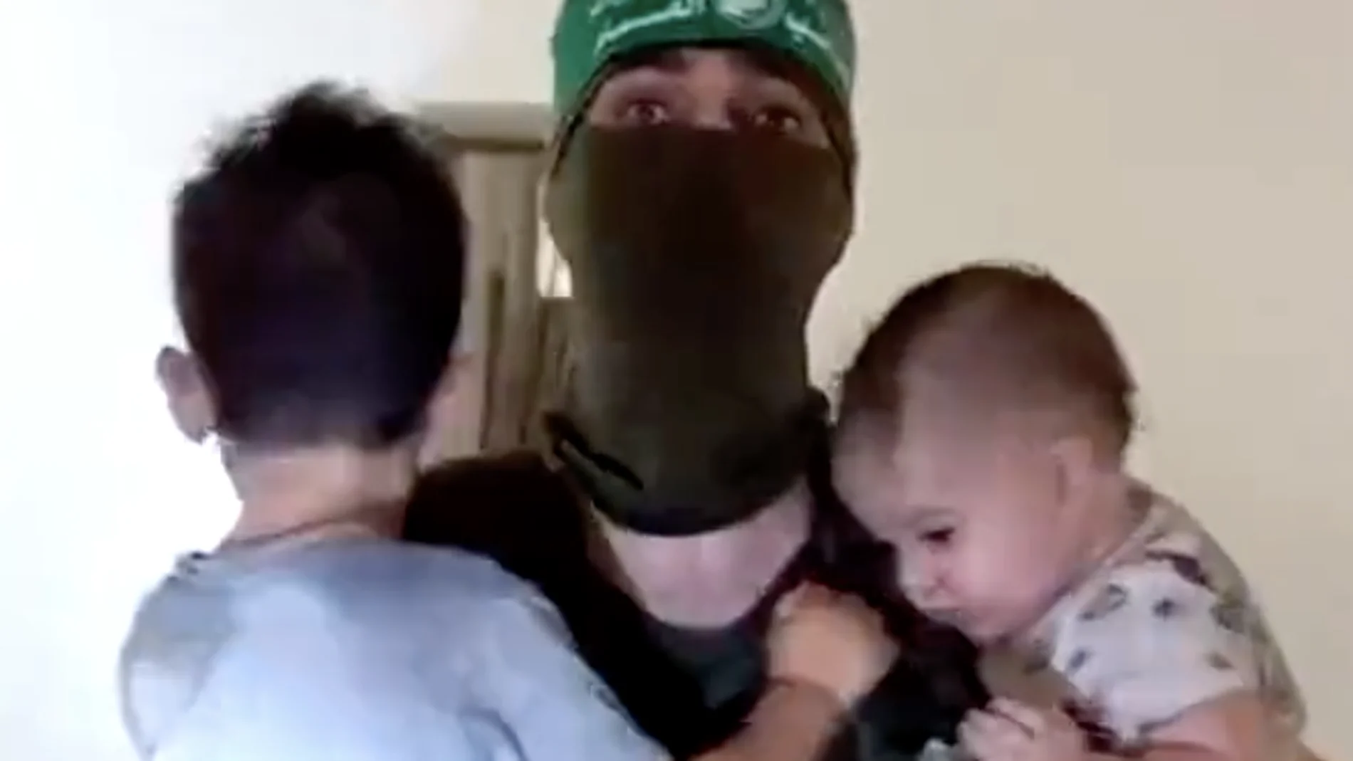 Hamás publica un vídeo de los bebés secuestrados en los ataques del pasado sábado