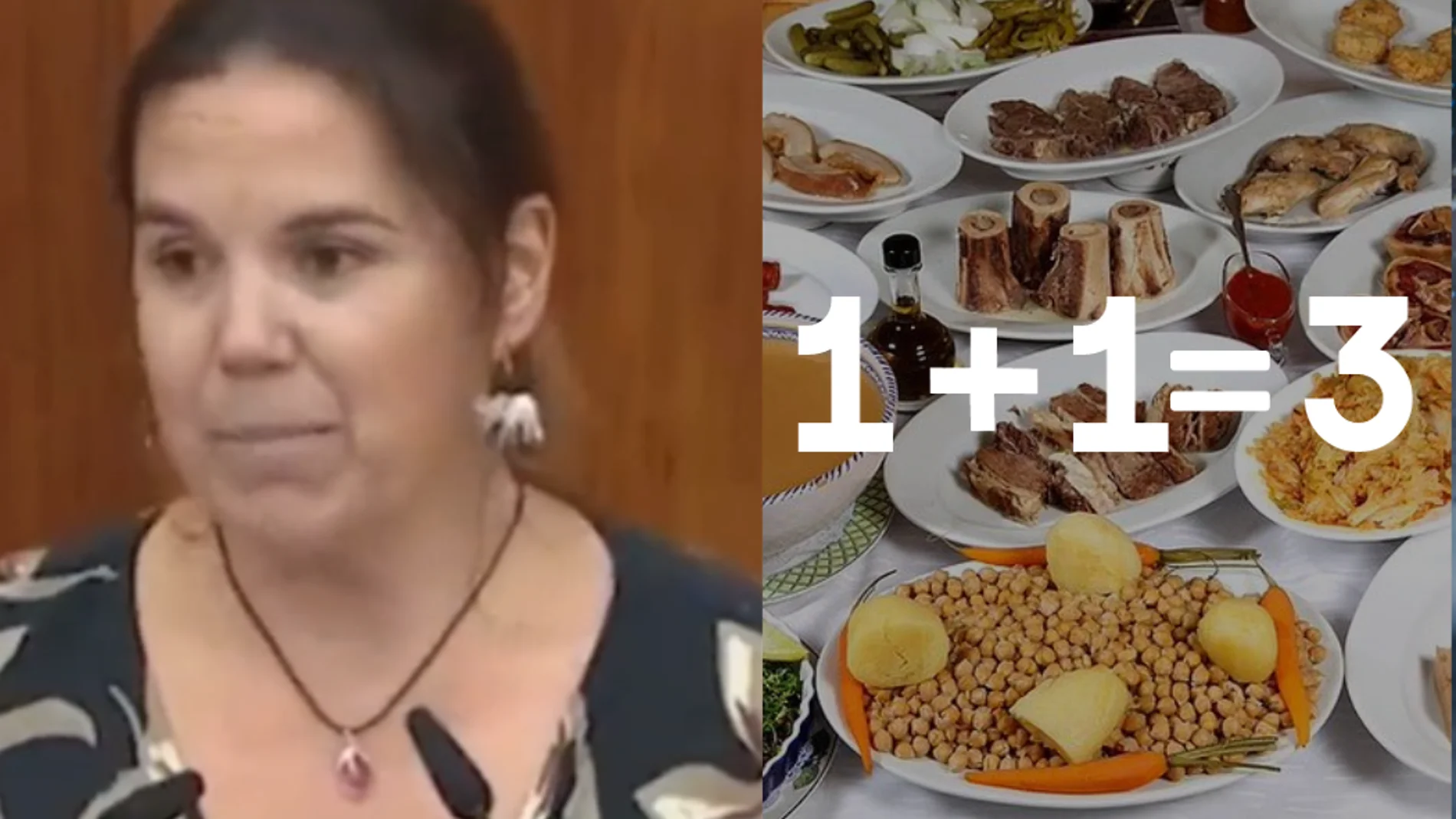 La diputada en la Asamblea de Madrid de Más Madrid, Alodia Pérez: “Si yo me como dos cocidos y usted uno, la media dirá que nos hemos comido dos cocidos cada uno, pero usted seguirá teniendo hambre”