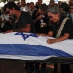 Funeral de un israelí asesinado por Hamas