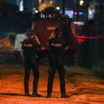 La UME colaboró con perros en la búsqueda de Álvaro Prieto entre las vías en el entorno de Santa Justa (Sevilla)