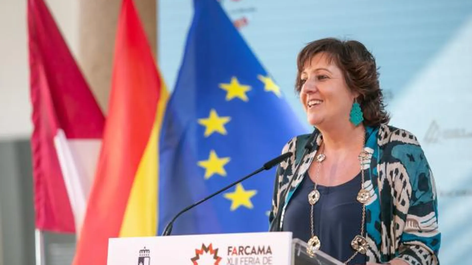 La consejera de Economía, Empresas y Empleo de Castilla-La Mancha, Patricia Franco