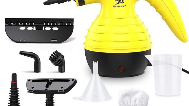 La vaporeta más vendida en Amazon: solo 40 euros y con 9 accesorios