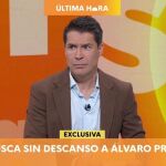 Momento del programa Mañaneros en el que anuncian la aparición de un cuerpo que después se confirmó que era el de Álvaro Prieto
