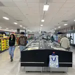 Interior del supermercado de Mercadona