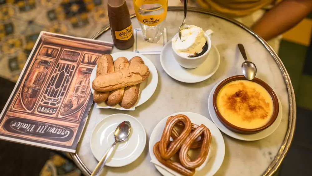 En esta cafetería de Barcelona, 'Granja M. Viader' nació el cacaolat
