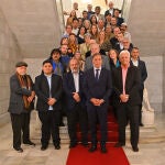 Recepción en Salamanca a los participantes en el Encuentro de Poesía Iberoamericana