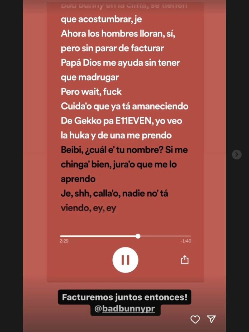 Story de Shakira