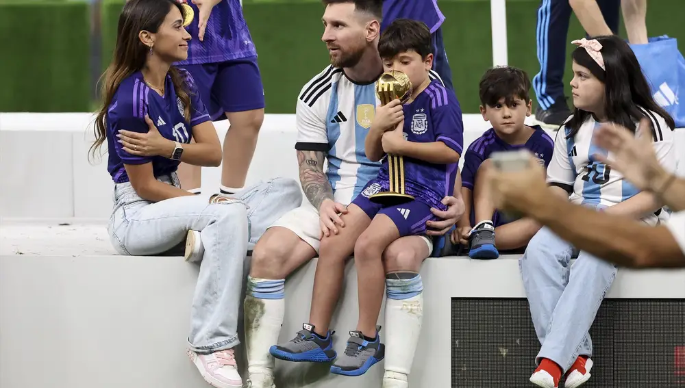 Messi se convirtió en campeón del mundo en Catar
