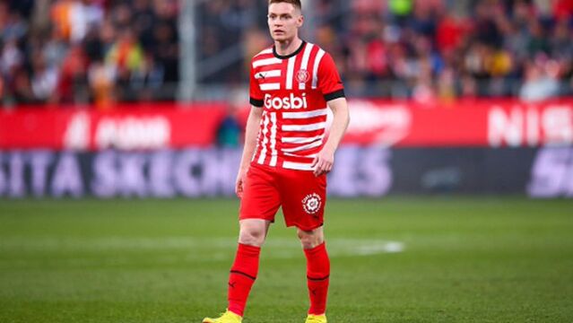 Viktor Tsygankov con el Girona