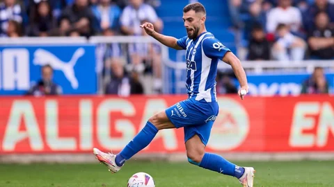 Luis Rioja con el Alavés
