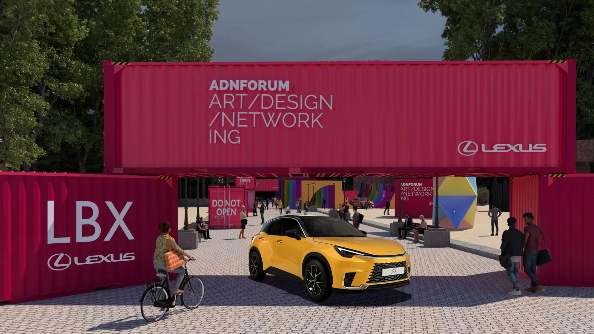 Lexus traerá el arte a la plaza de Colón en Madrid con ocasión del lanzamiento del LBX