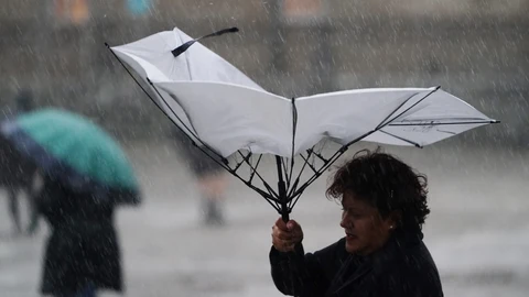Lluvias en Madrid