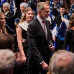 Ceremonia de entrega de los Premios Princesa de Asturias 2023, presidida por SS.MM. los Reyes Felipe VI y Leti