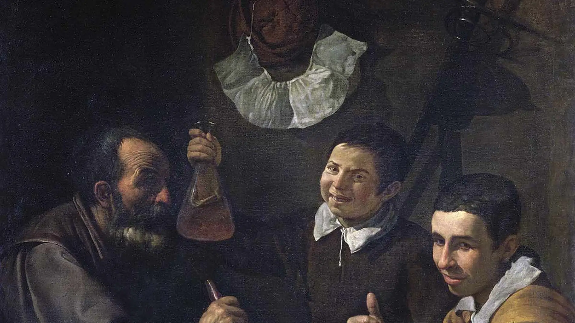 El almuerzo. Cuadro de Diego Velázquez.