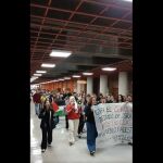 Universitarios de la UCM se manifiestan en defensa del pueblo palestino