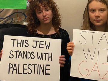 Greta Thunberg pide un alto el fuego en Gaza y “justicia y libertad para los palestinos” 