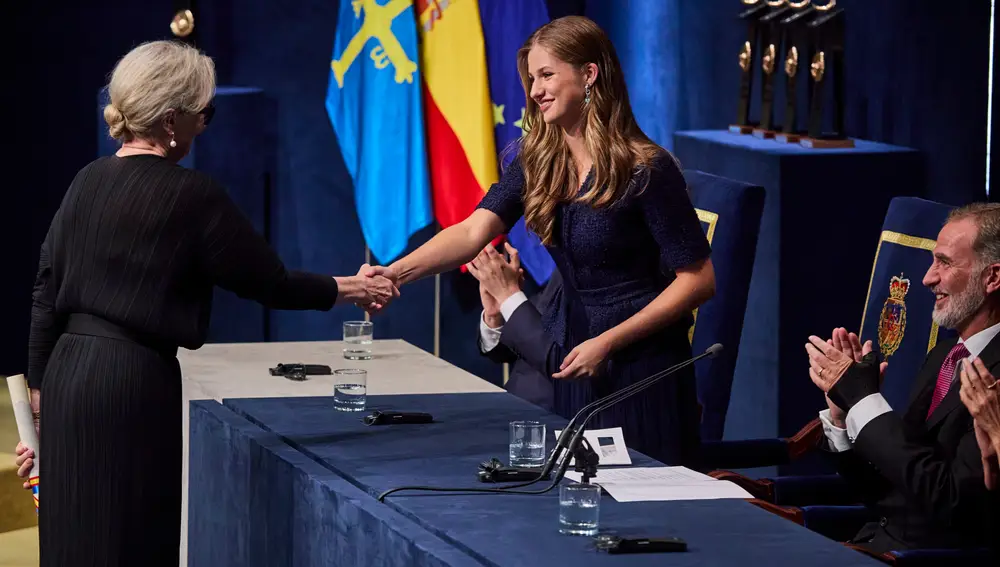 Ceremonia de entrega de los Premios Princesa de Asturias 2023, presidida por SS.MM. los Reyes Felipe VI y Leti
