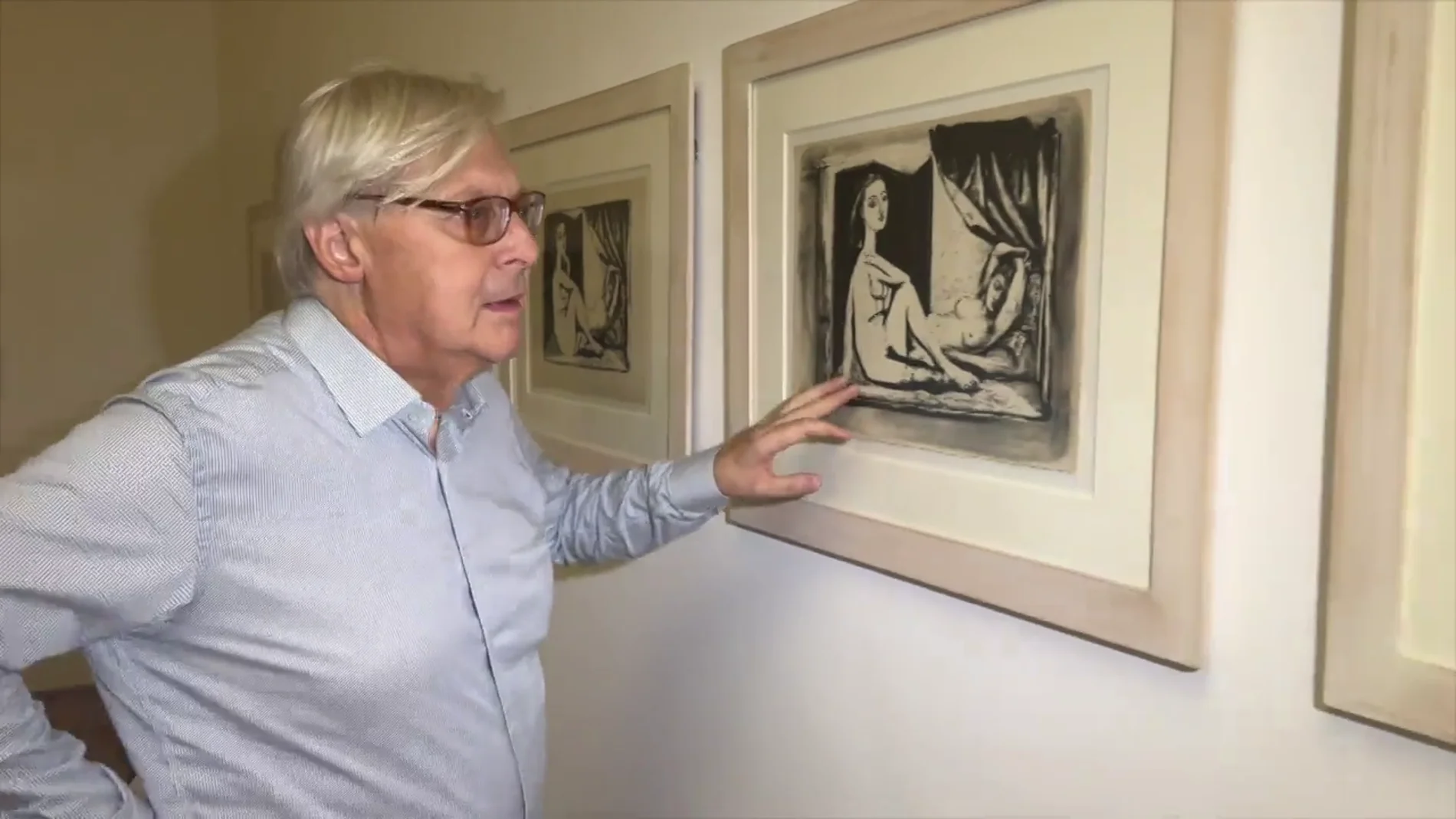 Recorrido a solas la muestra de Picasso en Roma con Vittorio Sgarbi 