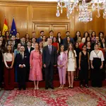 Audiencias previas a la entrega de los Premios Princesa de Asturias
