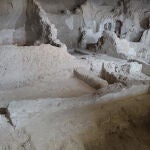 Cuevas del yacimiento arqueológico "Barrio andalusí" de Almería