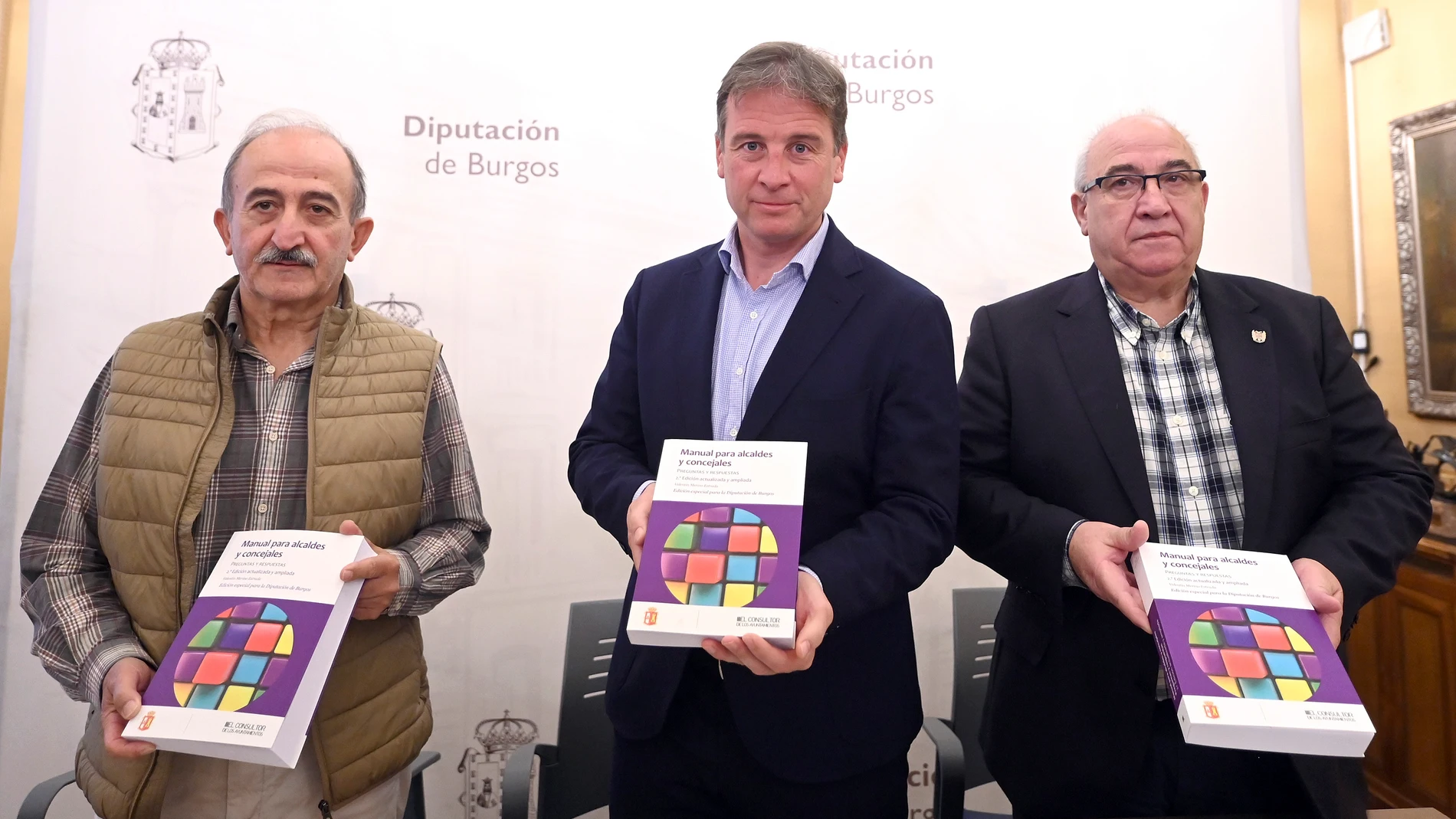 Borja Suárez presenta las Jornadas de Alcaldes en Burgos