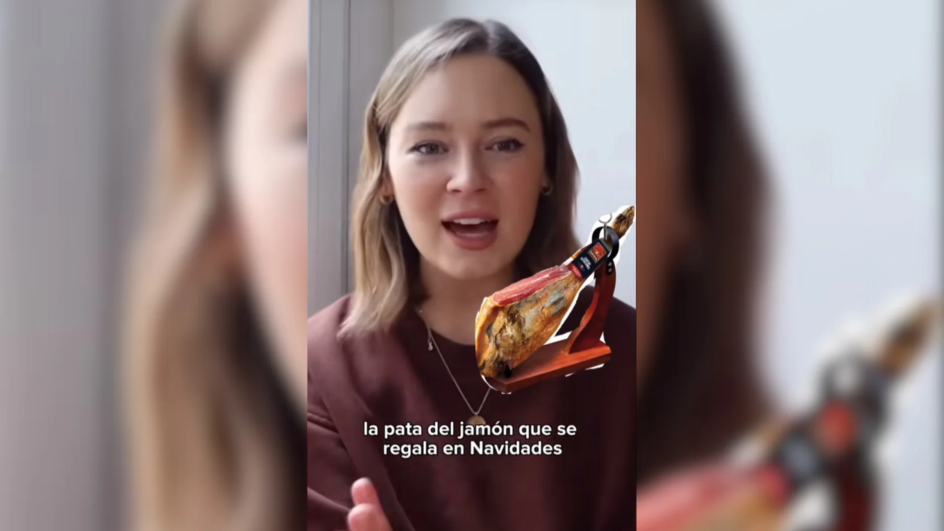  Una estadounidense queda perpleja con la "pig leg" que puedes encontrar en las cocinas españolas