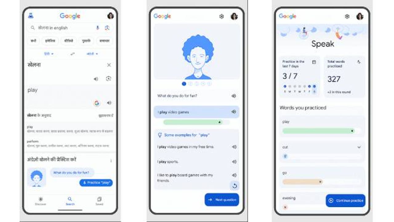 Google lanza una herramienta para practicar inglés desde la app de Android