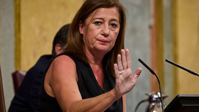 Francina Armengol (Presidenta Congreso) Pleno Sesión de Investidura en el Congreso de los Diputados 