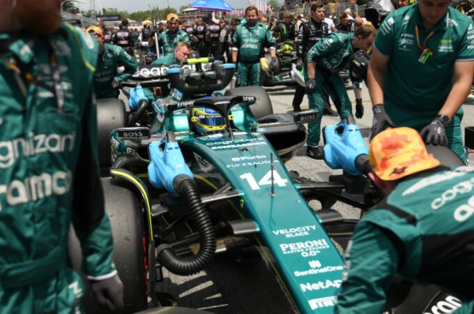 Aston Martin avisa a su rivales de cara al GP de México