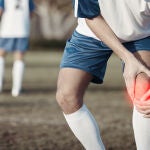 Artrosis de rodilla jugando al fútbol