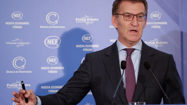 Feijóo ofrece una conferencia en Barcelona