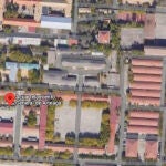 Imagen aérea de las instalaciones del acuartelamiento General de Artega, situado en el madrileño distrito de Carabanchel