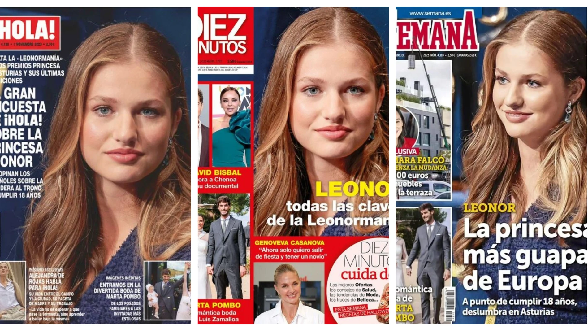 Portadas revistas del corazón 25 octubre 2023