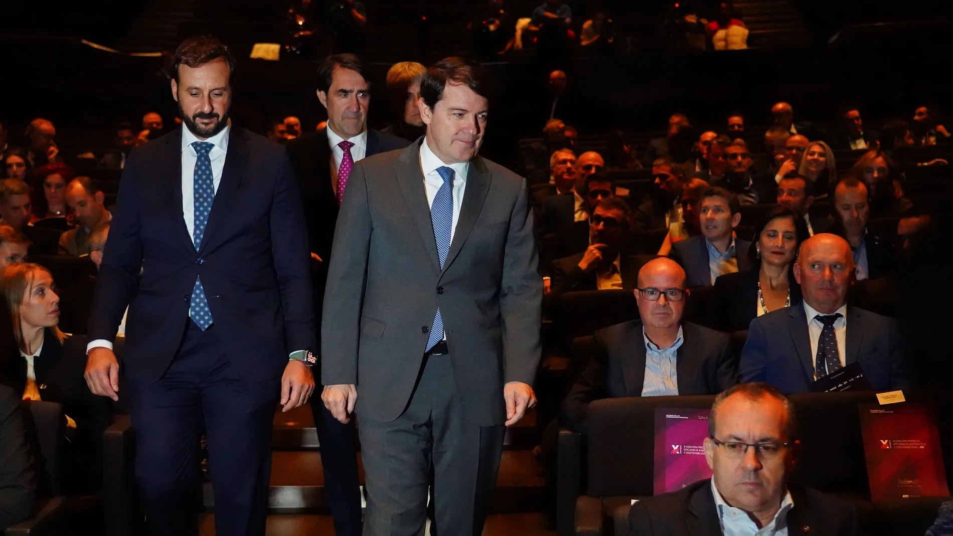 El presidente de la Junta, Alfonso Fernández Mañueco, inaugura en la capital leonesa la IV Gala de Eficiencia Energética y Sostenibilidad