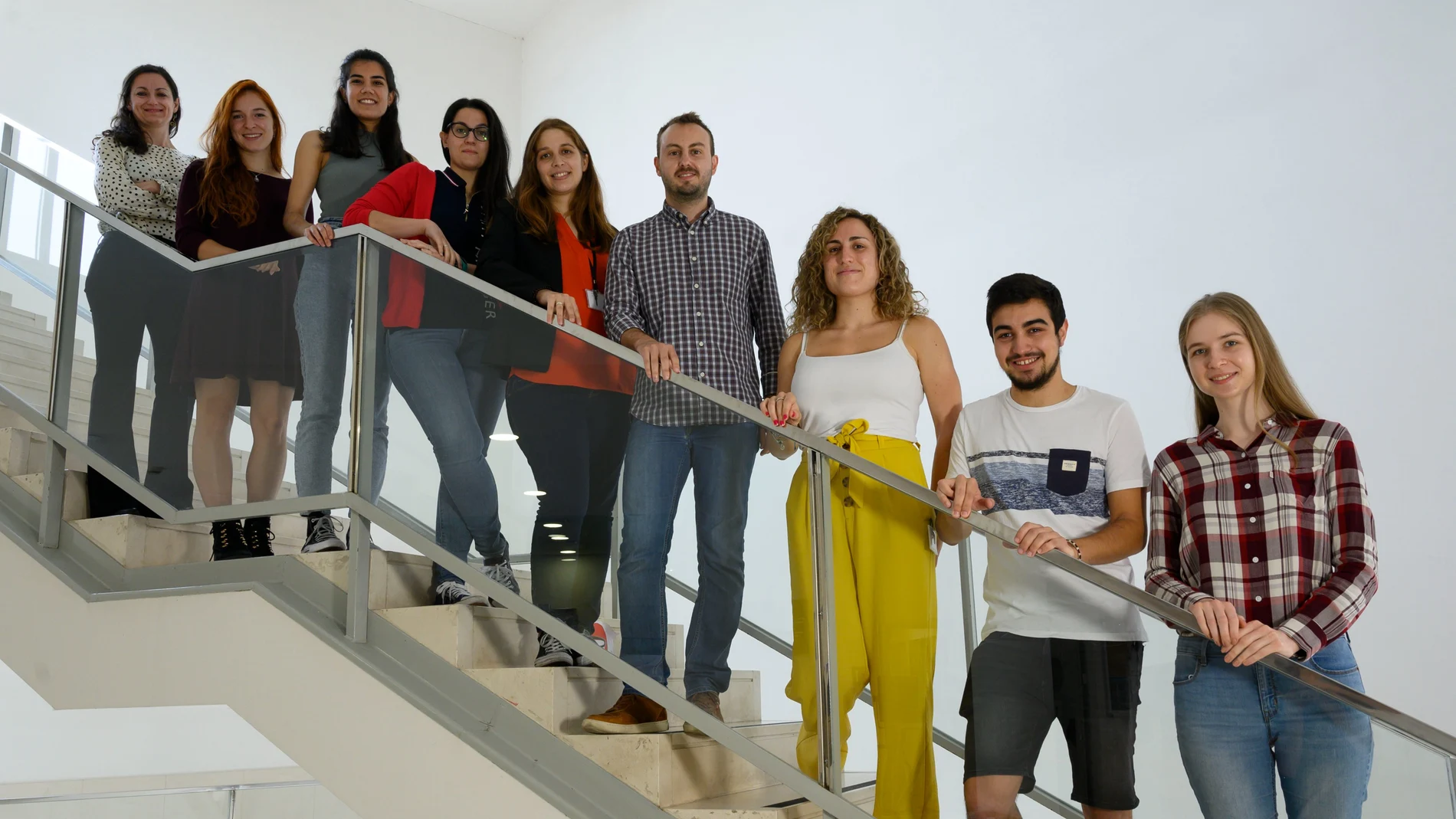 Grupo del Laboratorio de Sandra Blanco
