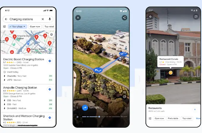 Novedades en Google Maps: Vista Inmersiva de rutas y otras funciones asistidas por IA