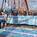 Manifestación contra el trasvase del Júcar- Vinalopó