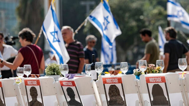 _MBJ3749Familias de rehenes piden verse con el Gobierno de Netanyahu ante las operaciones en Gaza
