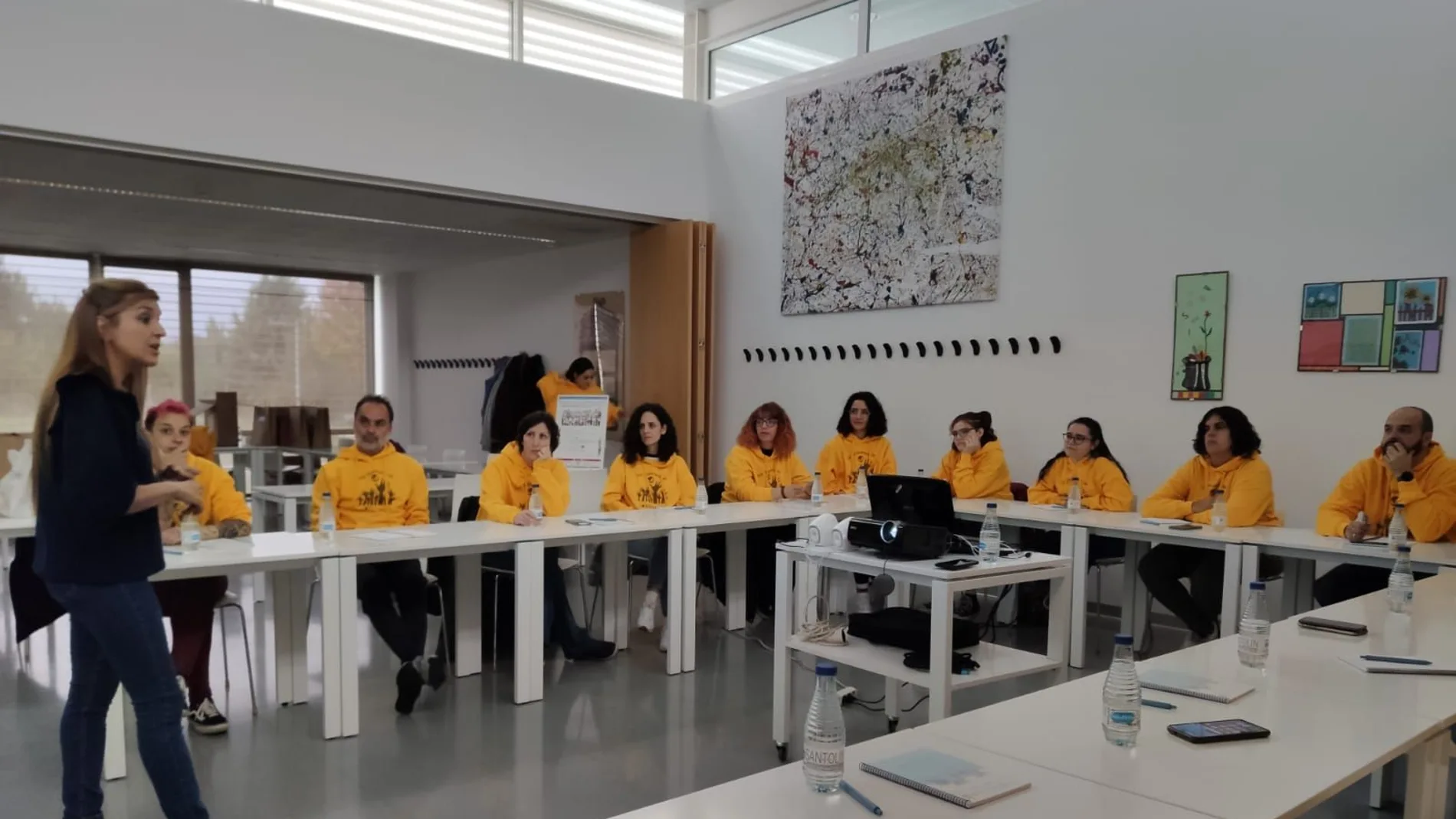 Jornada de voluntariado organizada por Aspace en Palencia