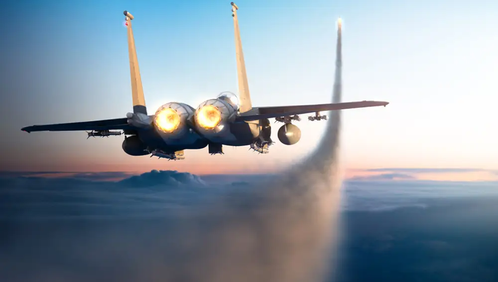 Imagen de un F-15EX