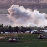 Israeli airstrike on northern Gaza strip