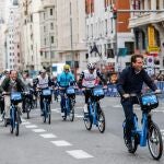 MADRID.-'Madrid Criterium', una exhibición de la élite ciclista mundial para visibilizar 'bicimad'