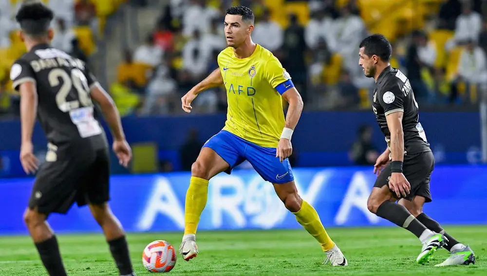 Cristiano Ronaldo marcó un doblete para el Al-Nassr