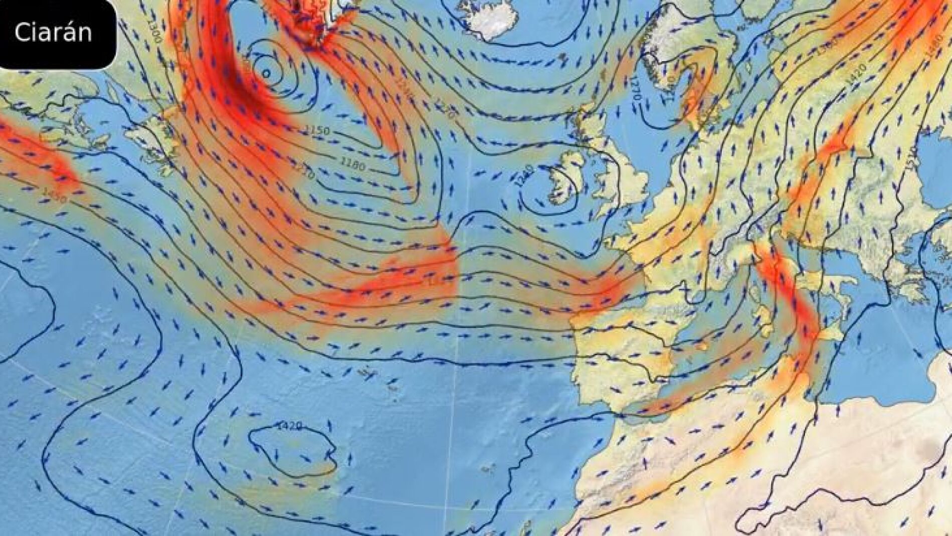 Nueva Alerta De La Aemet: Llega La Borrasca Ciarán Con Vientos Muy ...