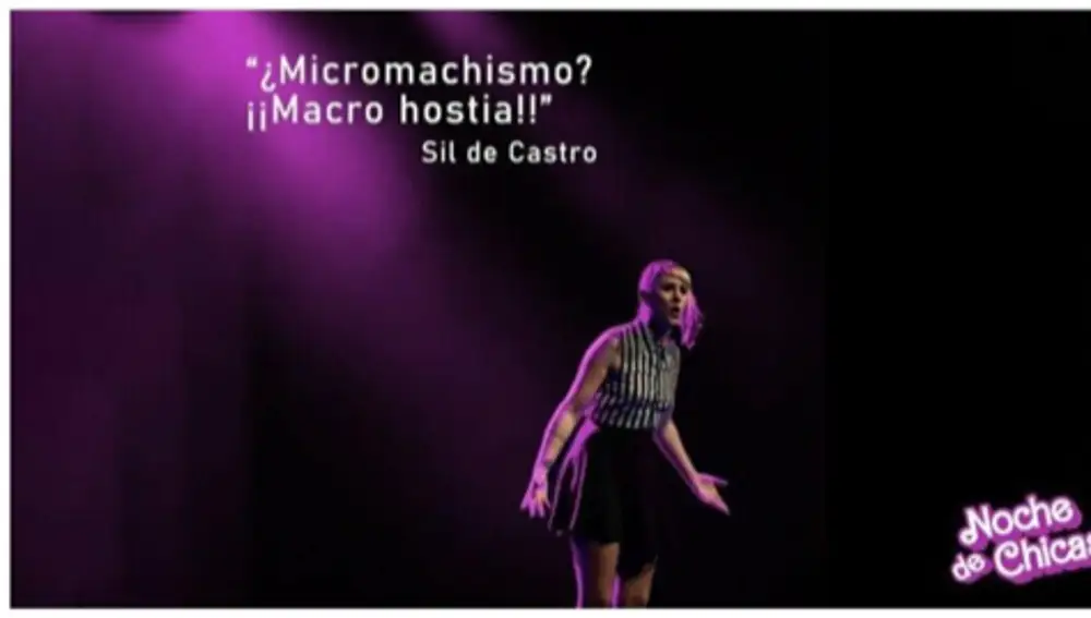 Publicidad del espectáculo celebrado en el Teatro Café Clandestino de Madrid