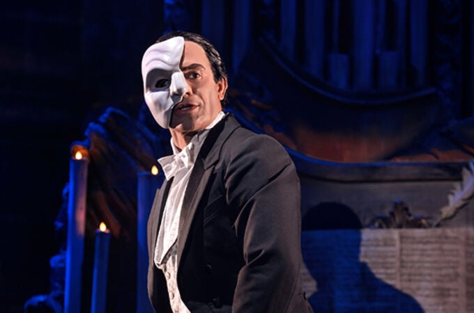 "El fantasma de la ópera" estará en Madrid hasta mediados de enero