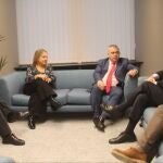Cerdán se reunió una hora con Puigdemont y hablaron de la fecha de investidura y de temas para la próxima legislatura