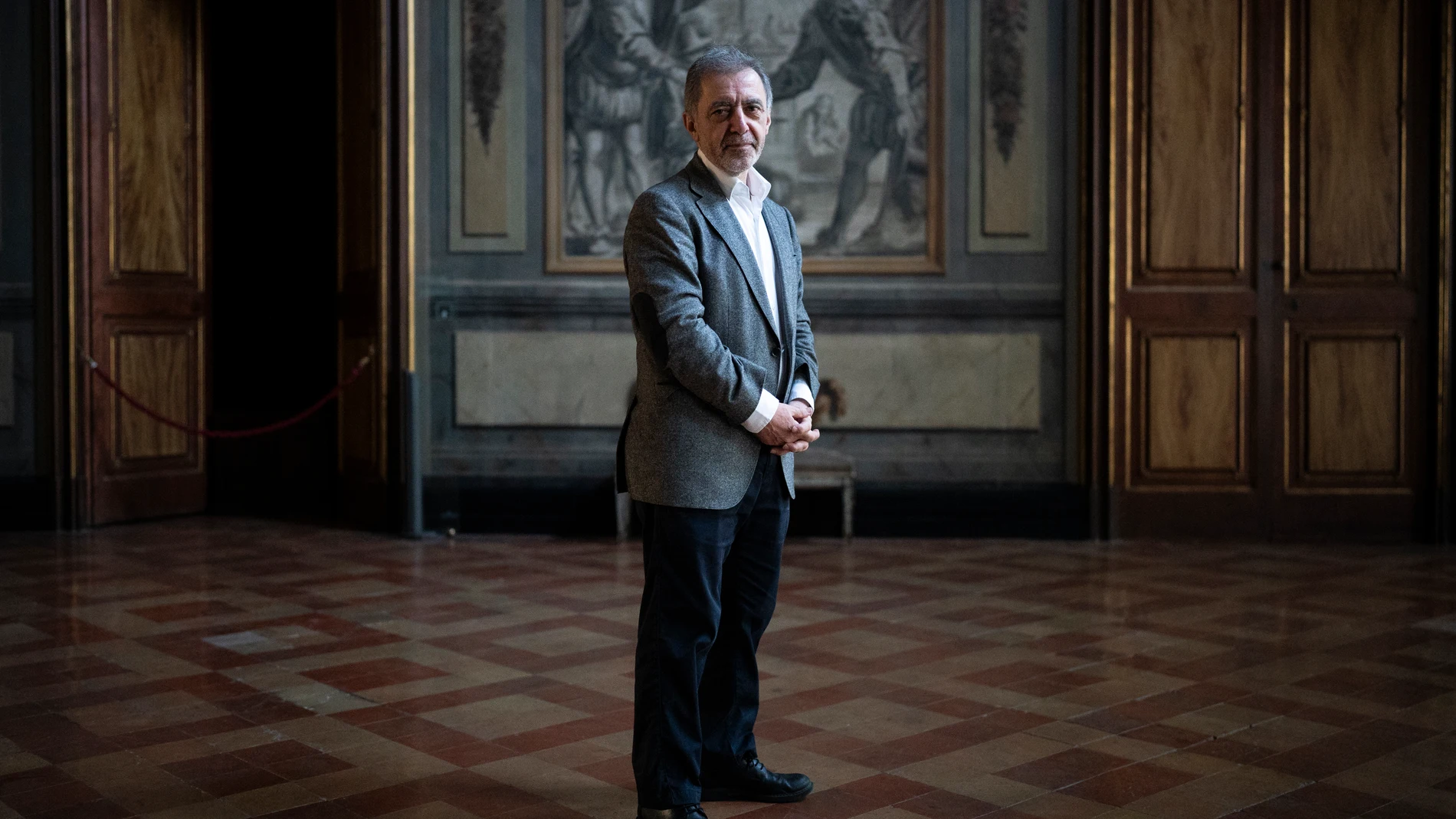 Manuel Borja-Villel fotografiado ayer en el Palau Moja de Barcelona